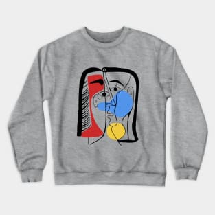 Picasso Woman's head #10 Crewneck Sweatshirt